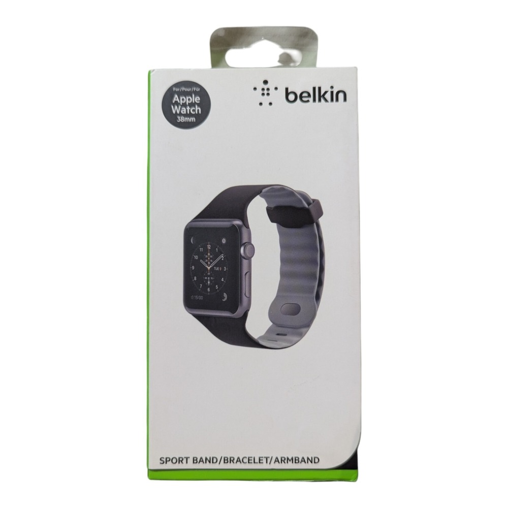 i5. Belkin Apple Watch Sport Band 38mm‎ - Black